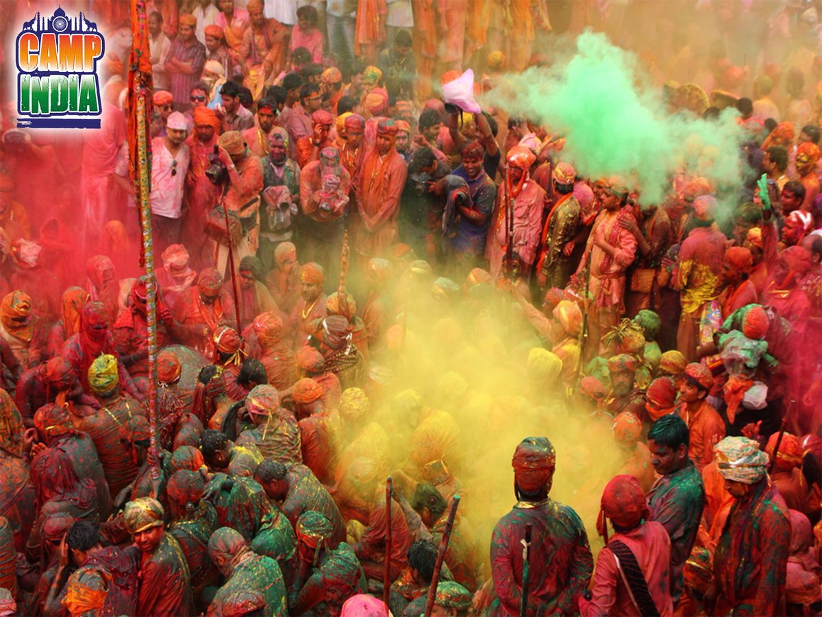CampIndia's tweet image. Throwback to the crazy crazy Colour festival! Lets get involved! 🇮🇳