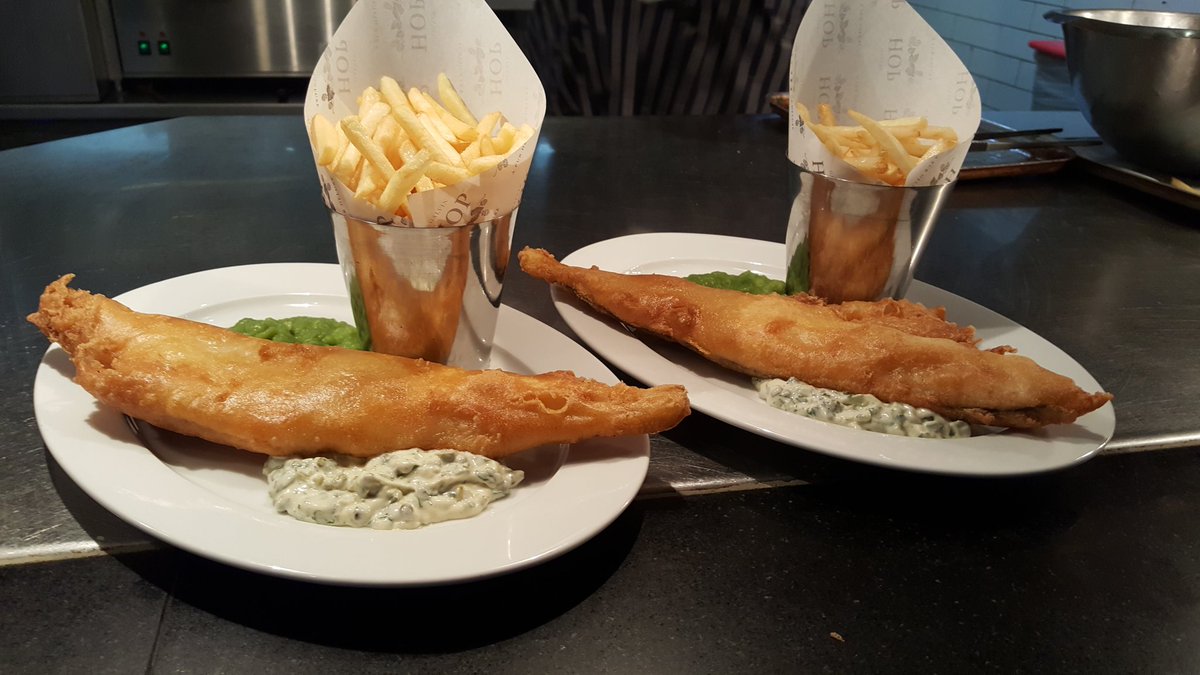 They are now coming out two by two #galvinhop #nationalfishandchipsday <a href="/Galvin_brothers/">Galvin Restaurants</a> <a href="/boast_jack/">jack boast</a> is on fire again