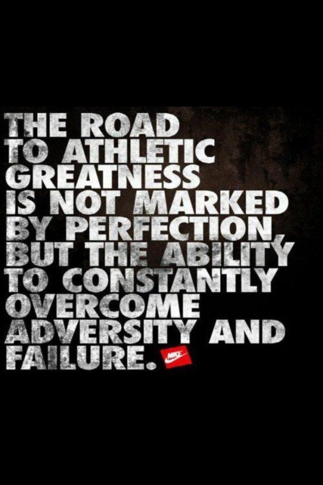 BarcodeDownload's tweet photo. The #road to athletic greatness is not marked by perfection, but by the #ability to constantly overcome #adversity.. https://t.co/KUVp8EHaCg