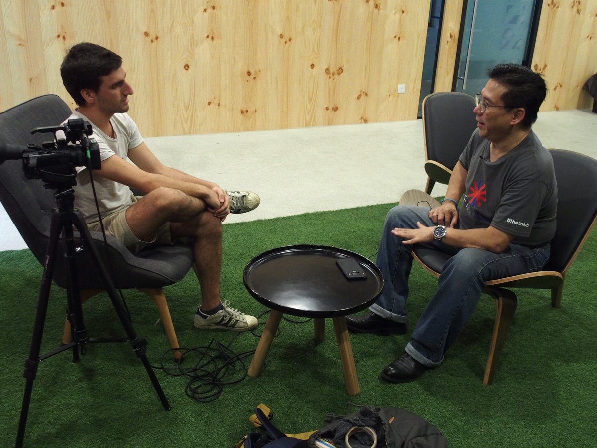 We were taught a lot by <a href="/felix_thefinlab/">Felix Tan</a>/ @the_finlab:"When I started 20y ago,#entrepreneurs learnt it the hard way"