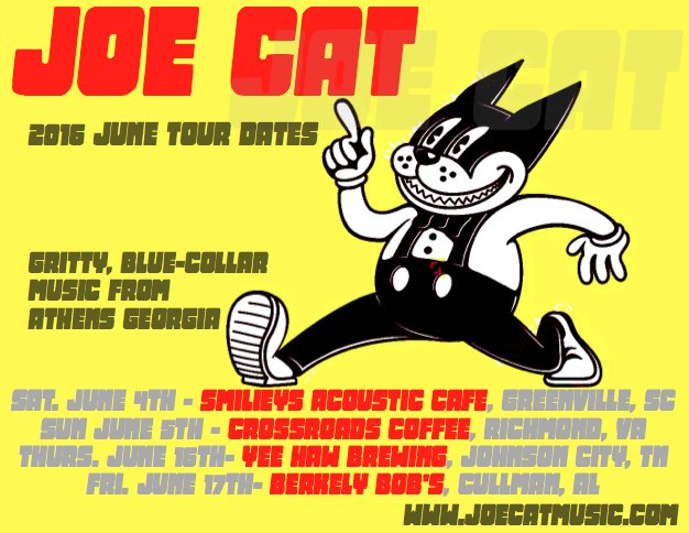 joecatmusic's tweet image. Greenville &amp;amp; Richmond bound then Johnson City to Cullman AL #JoeCatMusic #SmilieysAcousticCafe #YeeHawBrewing