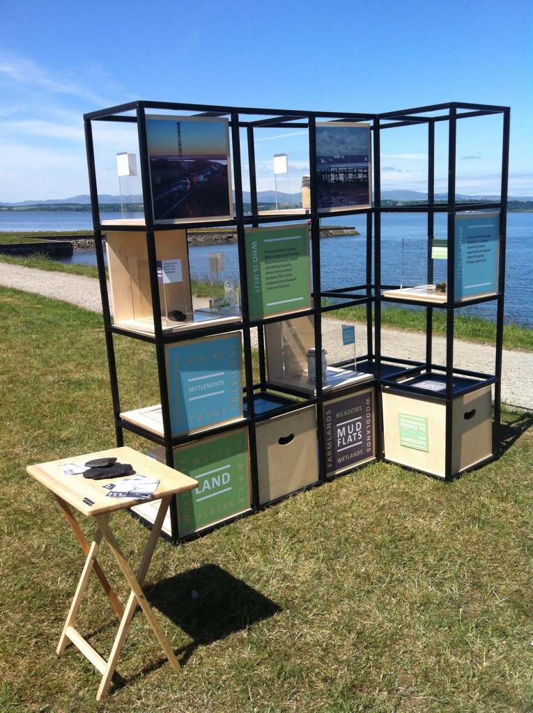thehereandnowuk's tweet photo. @thehereandnowuk are down at Bo'ness foreshore today till 4pm, come and explore the #IFLI @innerforth @HoldMeDear https://t.co/Lvqjmtsbjd