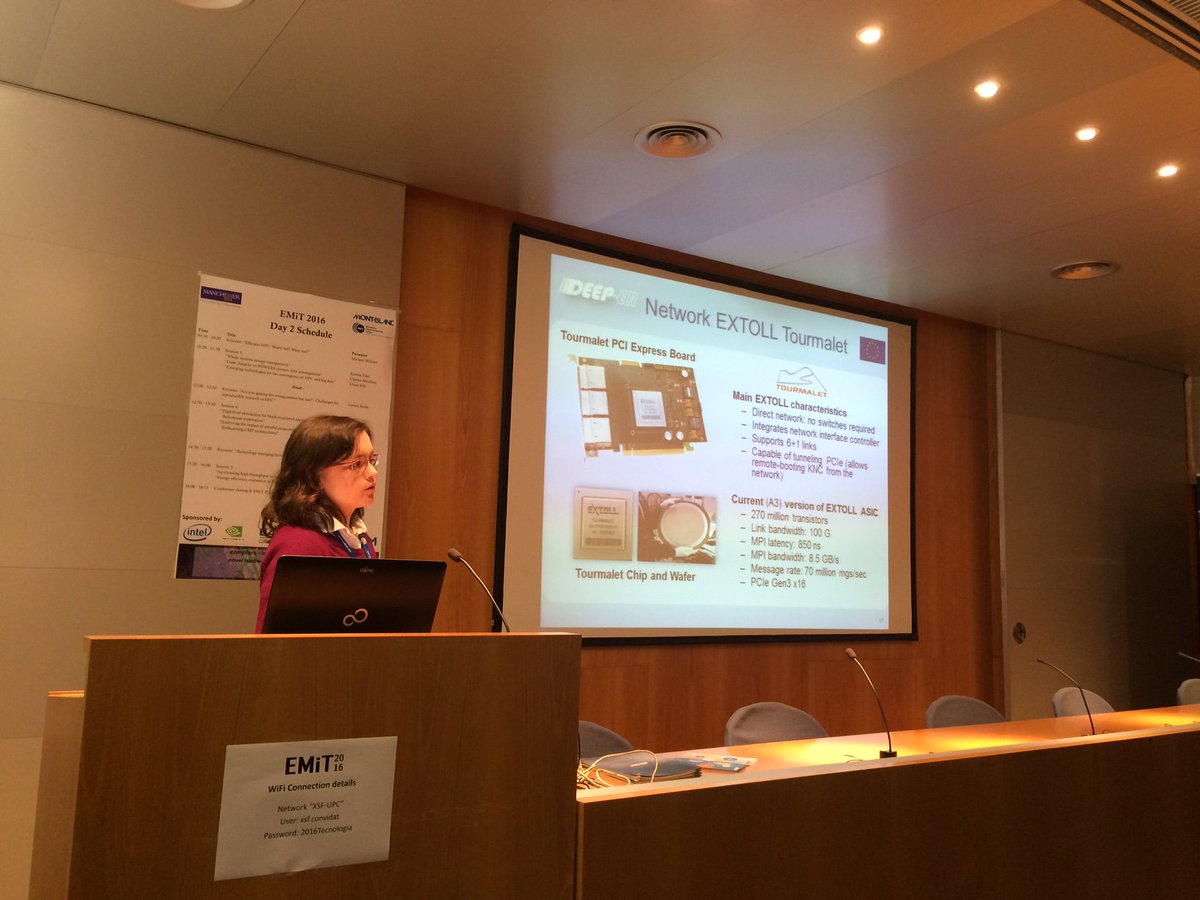 DEEPprojects's tweet photo. One of the #emerging #technologies in @DEEPprojects: the #extoll direct-switched #network #EMiT2016 https://t.co/Ob0hf2Pjbh