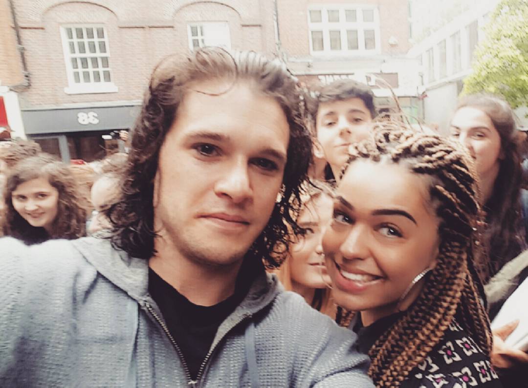 Kit Harington on Twitter "Kit Harington with his fans in London, yesterday. DoctorFaustus…