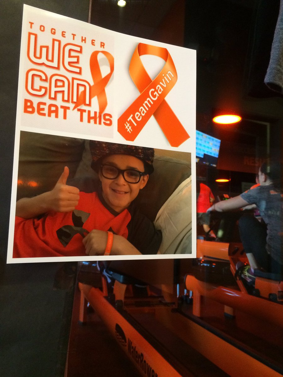 KyndellKim's tweet photo. 5:30AM @OTheoryFitness Henderson is PACKED in support of a local boy battling leukemia. Support #TeamGavin @News3LV https://t.co/NjTkCSBfIF