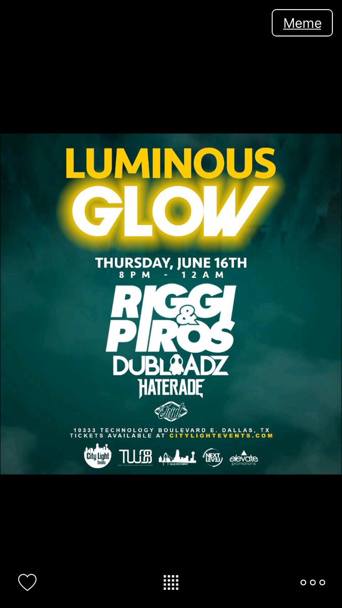 LilSlitWrixst__'s tweet photo. Only two weeks left till #luminousglow have you got your tickets yet? @CityLightEvent @DTXRavers https://t.co/Pj6kFazz7C