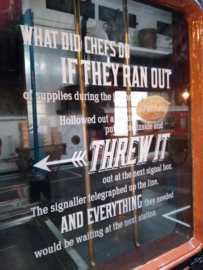 LothianLoop's tweet image. @tartangladbach Spotted this at National Railway Museum.  East Coast could do with a similar system #missingcrew