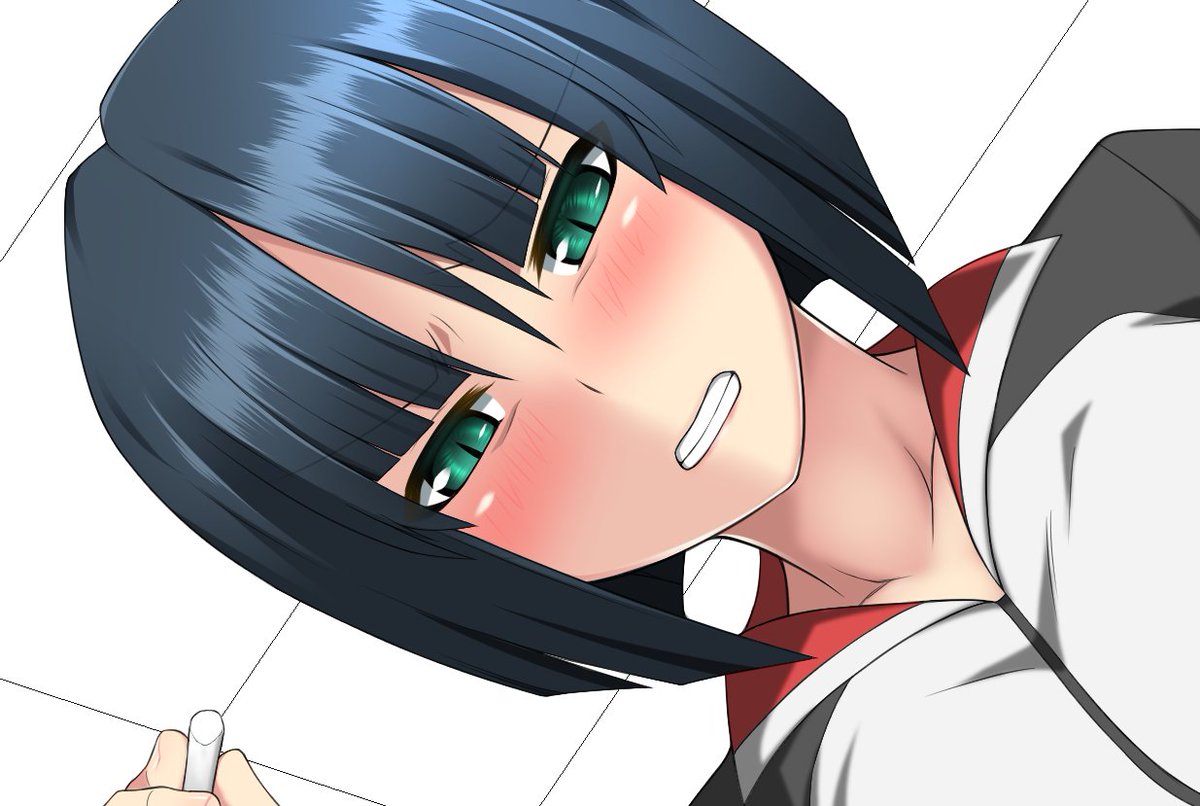 ハイライトの描きかた変えました
これに合わせて立ち絵も修正しますん～ 