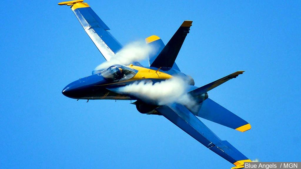weartv's tweet photo. Fiesta Parade participants asked to wear #BlueAngels colors. #C3N https://t.co/yBvw6Tfyla https://t.co/M207UsBYUw