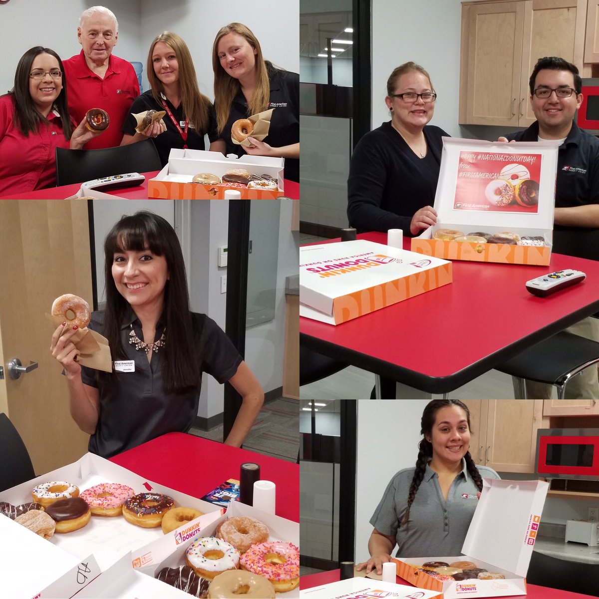 FirstAmericanCU's tweet photo. #NationalDonutDay 🍩🍩🍩#firstamericancu https://t.co/CWzWDvDhGB