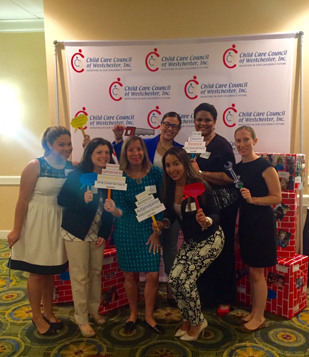 CCCWNY's tweet photo. Child Care Council staff celebrating at our 2016 Awards Breakfast this am. #CCCWawards #SmartChildCare https://t.co/QKbFsUPvfA