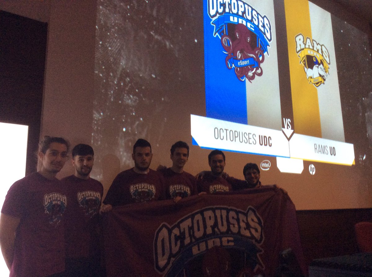 University_ES's tweet photo. ¡Los @OctopusesUDC @UDC_gal alcanzan el doblete representarán al Norte en LoL y HS! 

@HPEspana  @Intel_Spain https://t.co/wOp6nXDwTC
