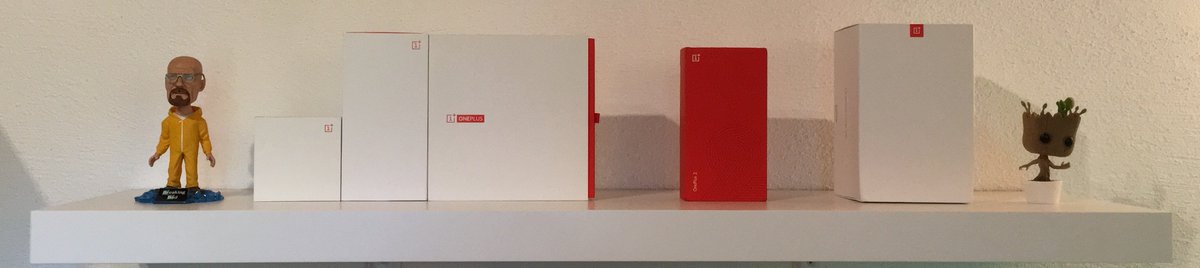 philsiphoneblog's tweet image. Mein @oneplus Sideboard hat Zuwachs bekommen! 😂 #OnePlus #LoopVR #OnePlus3
