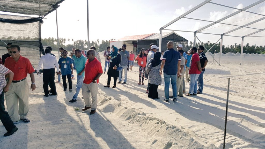 Taskforce, Transport team &amp; Forum chairs visited the area allocated for #AAROA tree planting event.