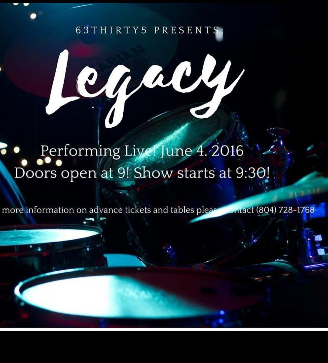Legacy Band Va. (@legacybandva) on Twitter photo 
