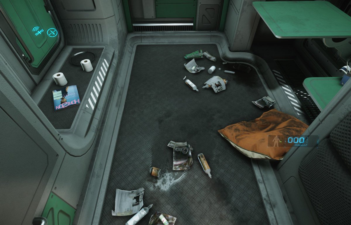 Miami_BaT's tweet photo. Must have been one hell of a party in this small room last night. #StarCitizen #PTU #MoreStable ..41/2 hours really. https://t.co/JsZpgyYLh5