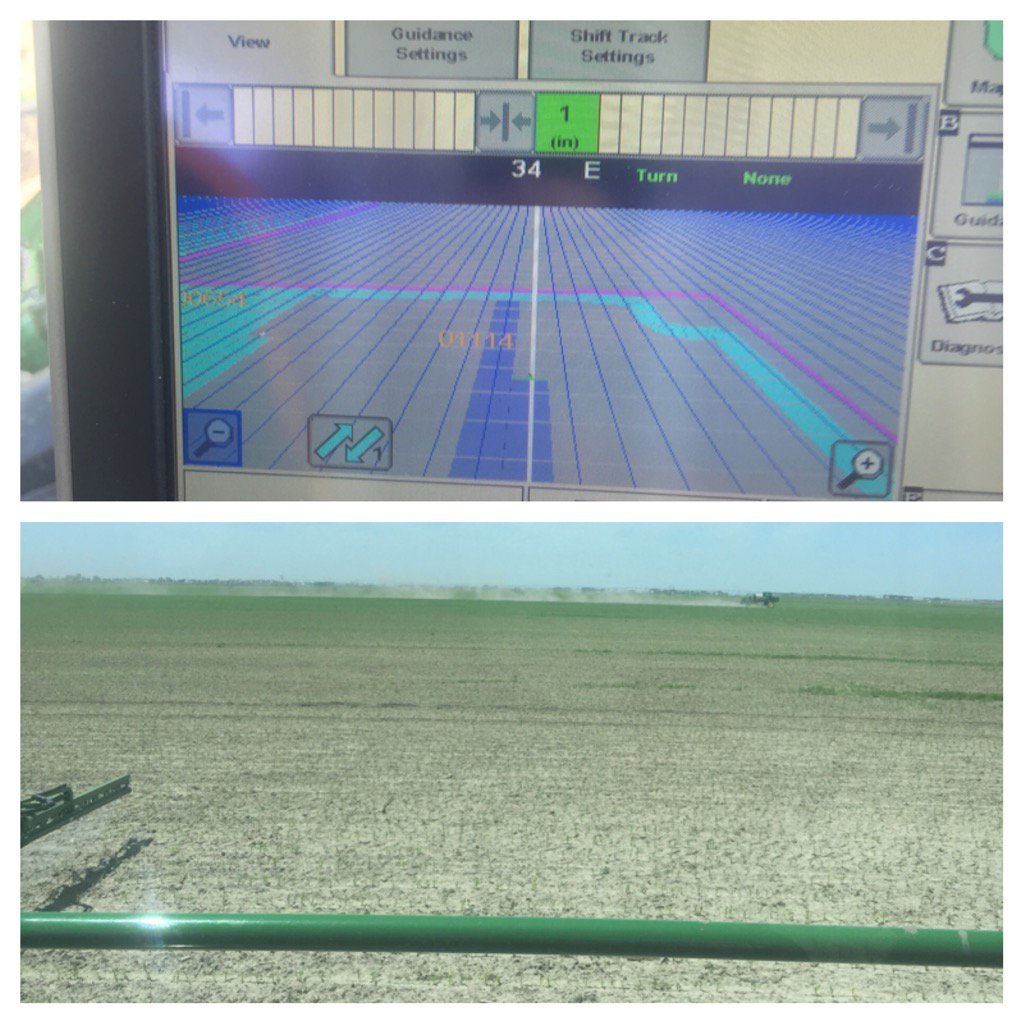 Hskrvsn's tweet photo. Weeds don't stand a chance here! #spray16 #mapsharing #deere #technology #efficiency https://t.co/d0EqiGZspu