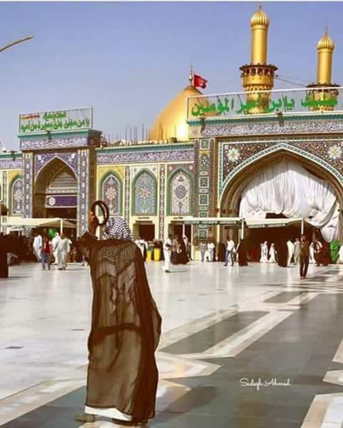 اجيتك بروحي ولباس عكالي*** اشمر عكالي لاابو السجاد*** اريد ان تحفظ حشدنا وبلدنا ***