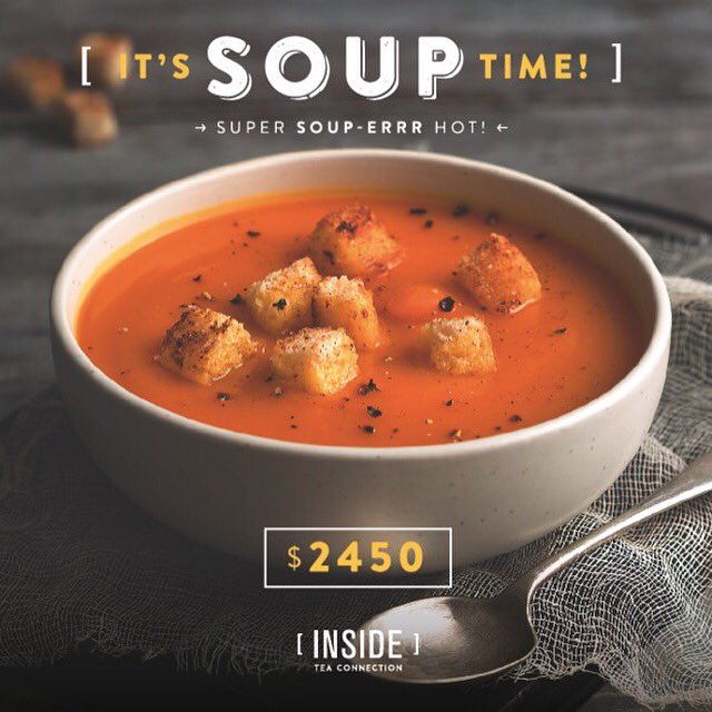InsideTeaCL's tweet photo. Ideales para un día como hoy ¡Sopas! 🍲 llegaron para quedarse 🙏🏻 en @ParqueArauco https://t.co/C0QIT2pv3v