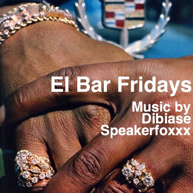 ElBarATL's tweet photo. Tonight El Bar Friday's with @SPEAKERFOXXX and special guest @DiBiaseATL | Doors open at 10 https://t.co/3Bux4UAV6J
