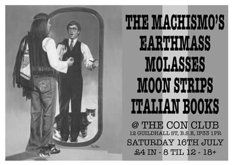 Last ever Machismo's gig in Bury. Limited to 100 on the door.