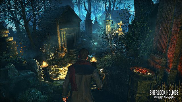 PlayStation's tweet photo. Fatherhood complicates mystery-solving in Sherlock Holmes: The Devil's Daughter out June 10: https://t.co/WScXTJYXWZ https://t.co/OyavfbiGD5