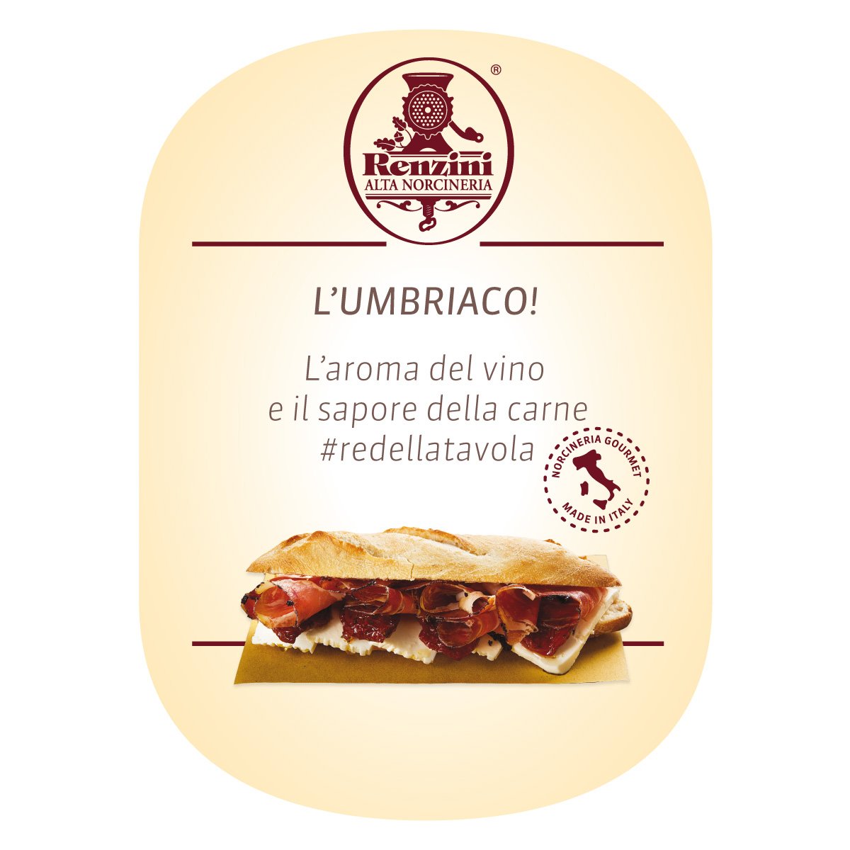 renzinispa's tweet photo. #RedellaTavola La stagionatura della coscia di maiale sposa l'aroma delle vinacce. E' il sapore unico de l’Umbriaco. https://t.co/gOpng8kKSE