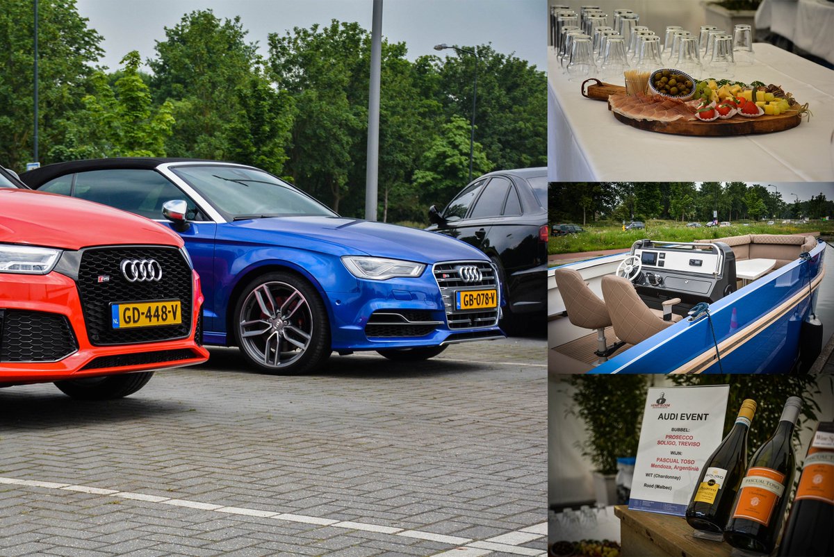 Autohaasgroep's tweet photo. #Audi on Tour is van start gegaan! Kom jij ook langs? #Apeldoorn #Aluqa #HISWA https://t.co/guWe0n9NYR