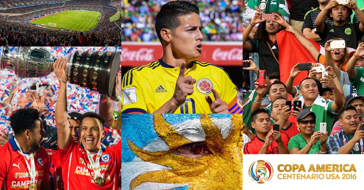 CopaAmerica's tweet photo. #CopaAmerica starts today! Head to https://t.co/zLaYhpnTIu for full schedules, tickets, and more! #Copa100 https://t.co/OE4414eVqV