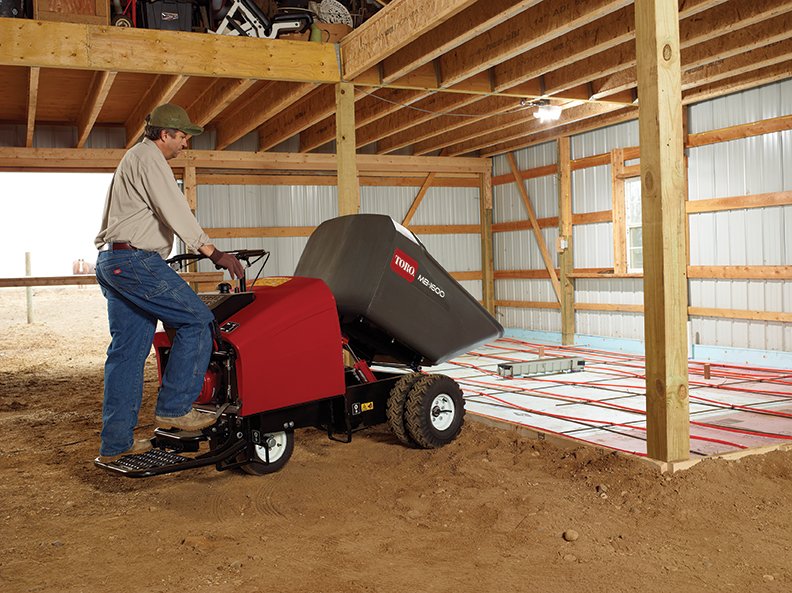 TheToroCompany's tweet photo. Got your steps for the day? The #Toro #MudBuggy comes standard with ride-on platform. https://t.co/RGiazb6uoI https://t.co/O22peaKyLL