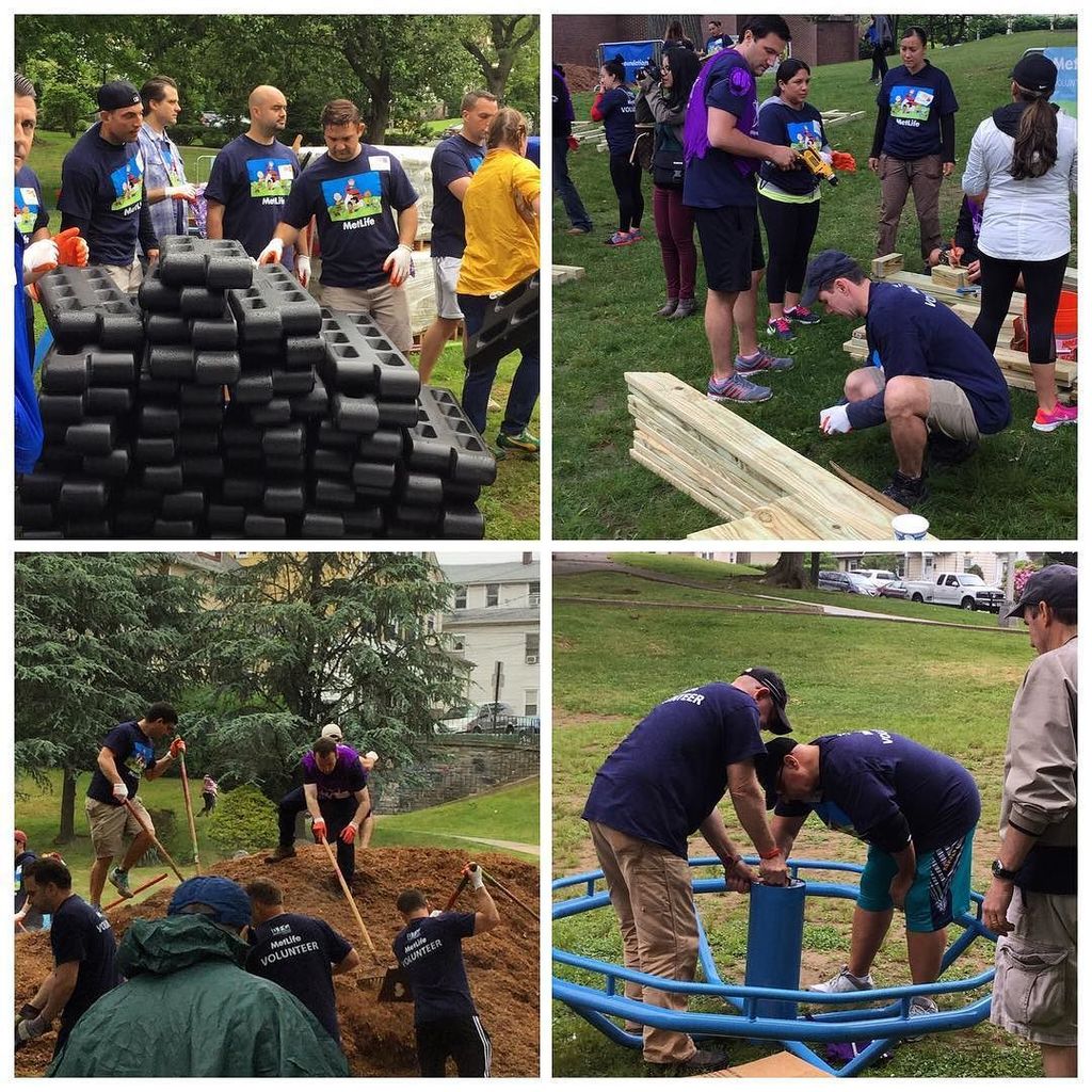 NewRoParks's tweet photo. We have started! #NewRochelle #metlifecares #playmatters #NYC https://t.co/OEv5xpxbxT https://t.co/8KZ4ZqigyH