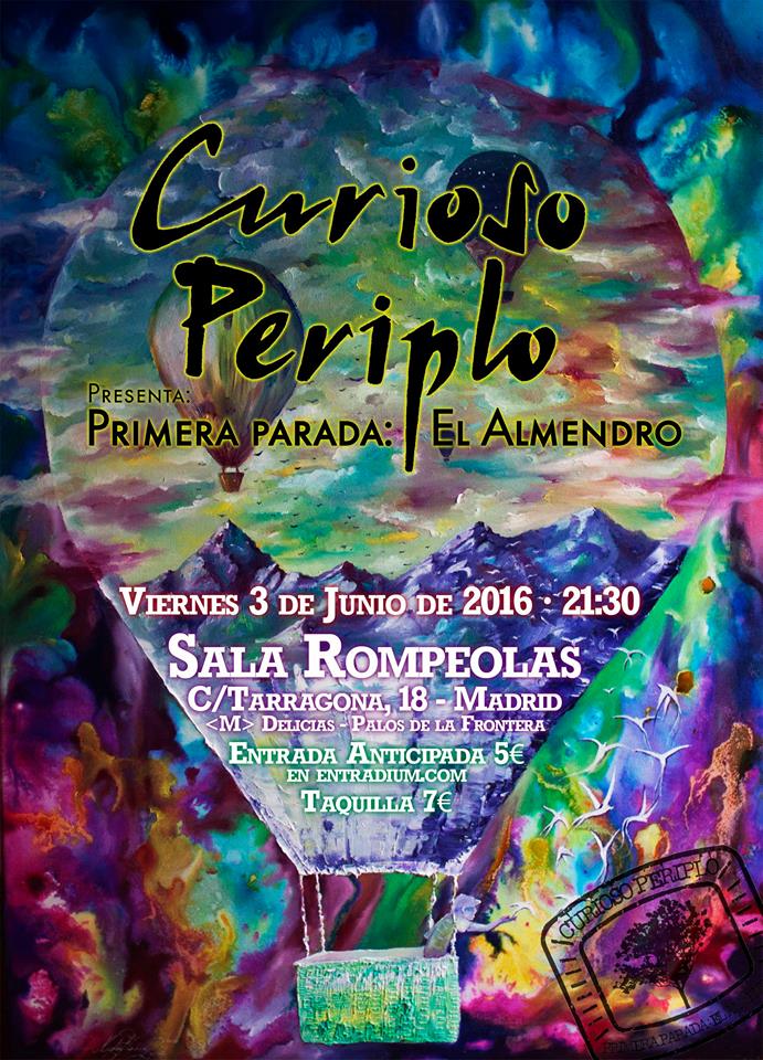 7pulgadas_com's tweet photo. #ThisNite @curiosoperiplo presenta "primera parada: el almendro" en @RompeolasLocal ¡No se lo pierdan! https://t.co/f1a931YtN9