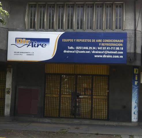 Contáctanos: #DirAireBqto (0251) 4462934 #DirAireMaracay (0243) 5560501