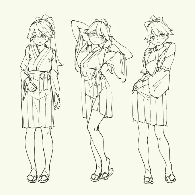 More pose studies. 