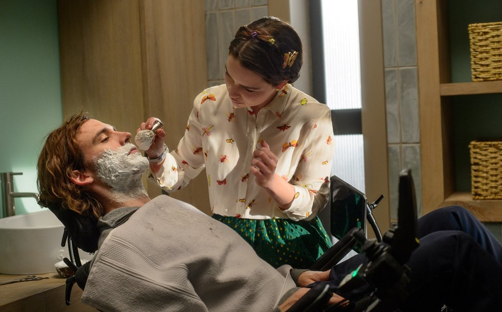 StylistMagazine's tweet photo. Watch Jojo Moyes respond to controversy over the portrayal of disability in Me Before You https://t.co/zYqoHrZhod https://t.co/3vV5Bu76NK