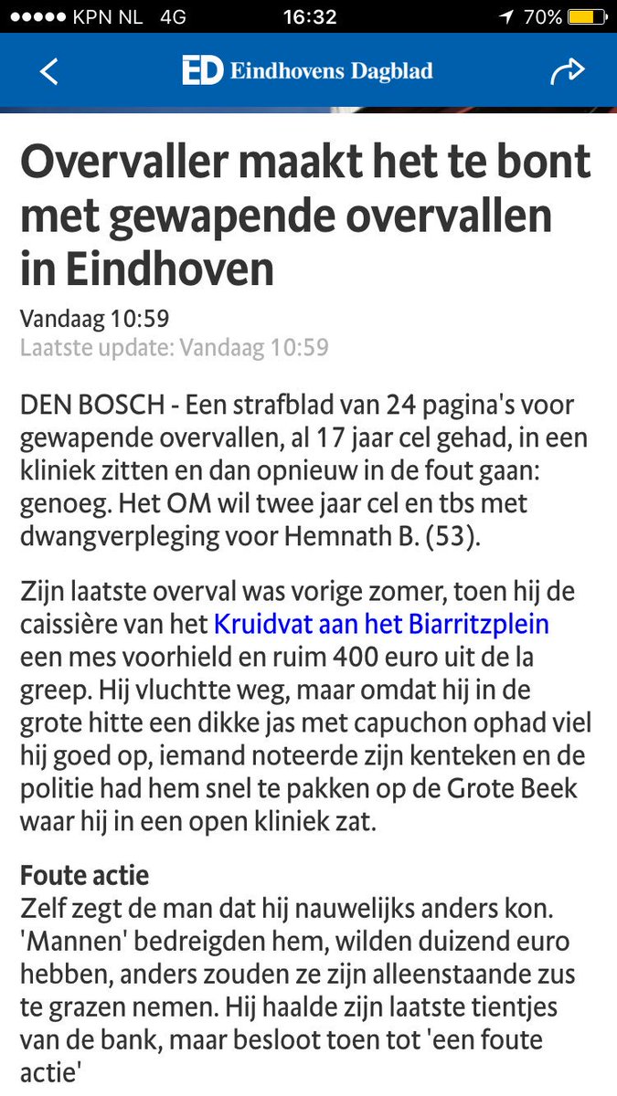 Durpsen's tweet photo. Ja hij had ut gewohn te bont gemakt https://t.co/ZFSPvUpaAW