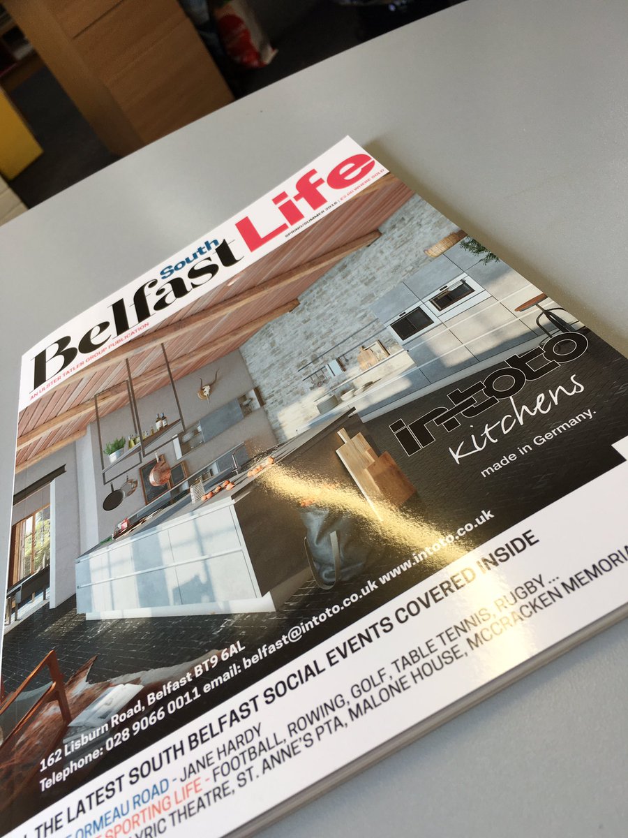 SBelfastLife's tweet photo. Hot off the press. The Spring/Summer issue of South Belfast Life is out now! https://t.co/T74WIsFxcx