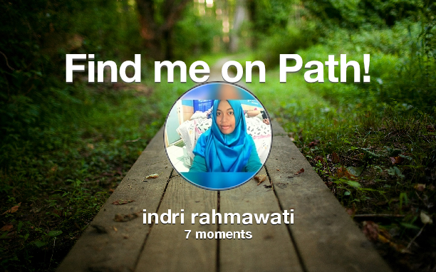 IndriRa58's tweet photo. Find me on #Path now! Go to https://t.co/xH3R5peole https://t.co/0L2cUb9UGv