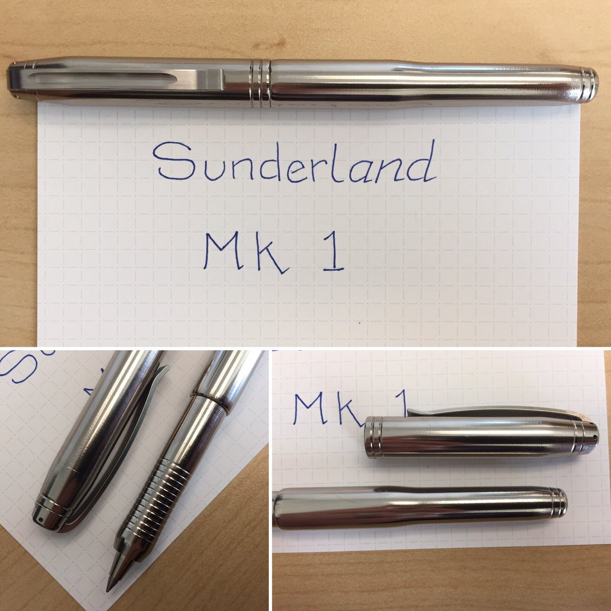 Sunderland mk1: threads so smooth it's like angels put the cap back on for you.