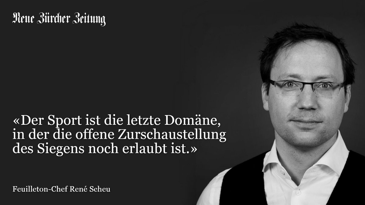 NZZ's tweet photo. Unser Feuilleton-Chef hat sich ein paar anthropologische Überlegungen zum Fussball gemacht. https://t.co/7VwqYaIVz3 https://t.co/B6MD2pzEoC