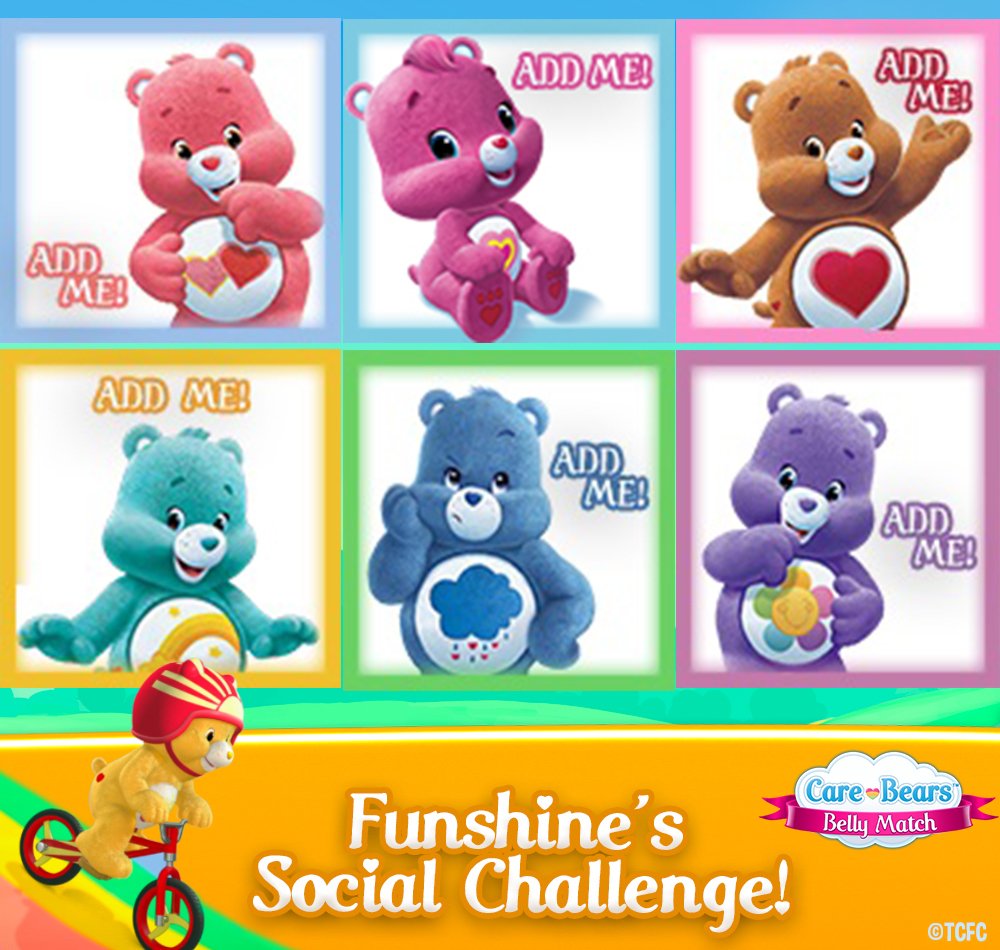 CBBellyMatch's tweet photo. #ShareYourCare  Share this with your friends to add them in the game for all the fun! @carebears https://t.co/u0yoToY5yJ