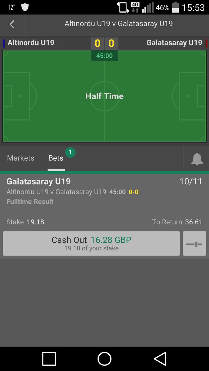 iMathBet's tweet image. Next bet tip!!! £19.18 win from #Murray on galatasaray U19 to WIN