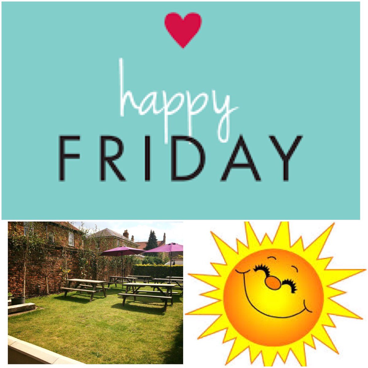 It's Friday its Sunny you need a beer garden, The White Goose it is then see you there 🍻☀️😍  #sunshine #beergarden