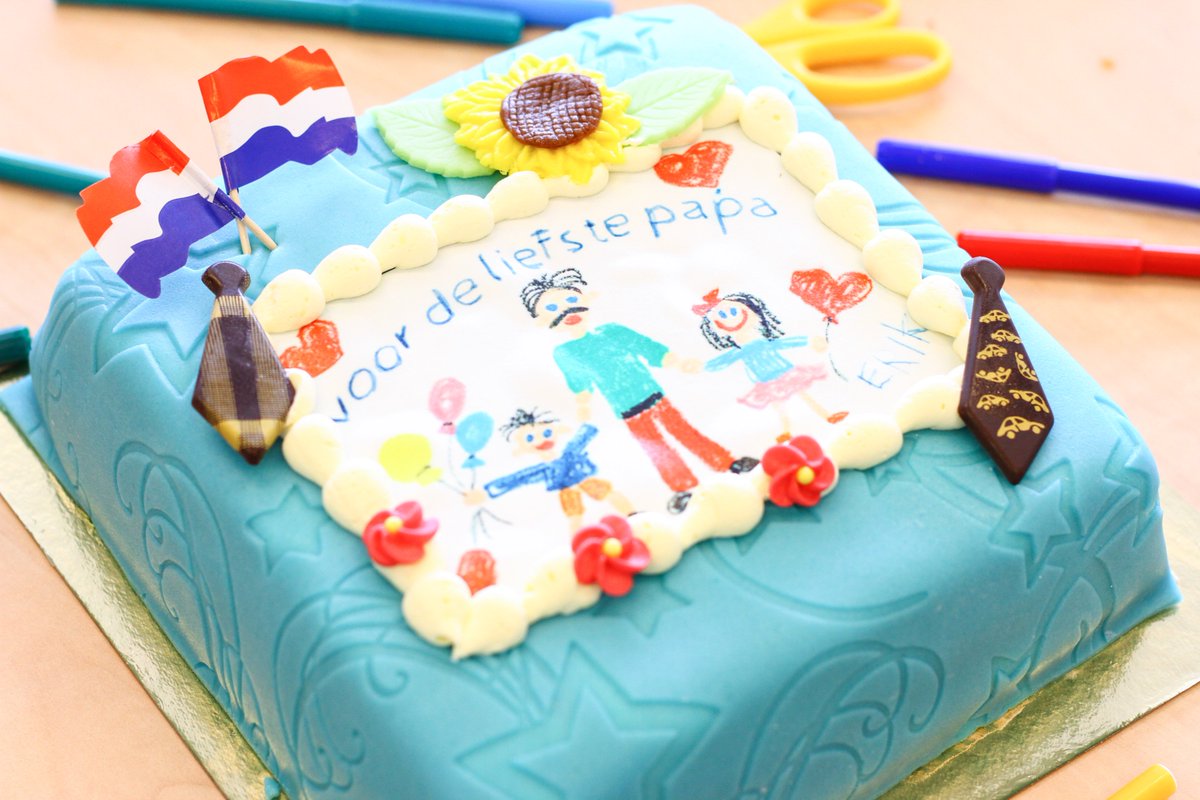 Je eigen tekening of foto op een taart. Wat is er nou leuker voor vaderdag?!
echtebakkerammerlaan.nl/#!vaderdag/xri… #vaderdag