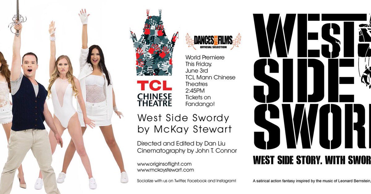 westsideswordy's tweet photo. #Welcome to the #PremiereDay of #WestSideSwordy ⚔👟🐭 There's still time to get #tix! https://t.co/GehflO1KTo
