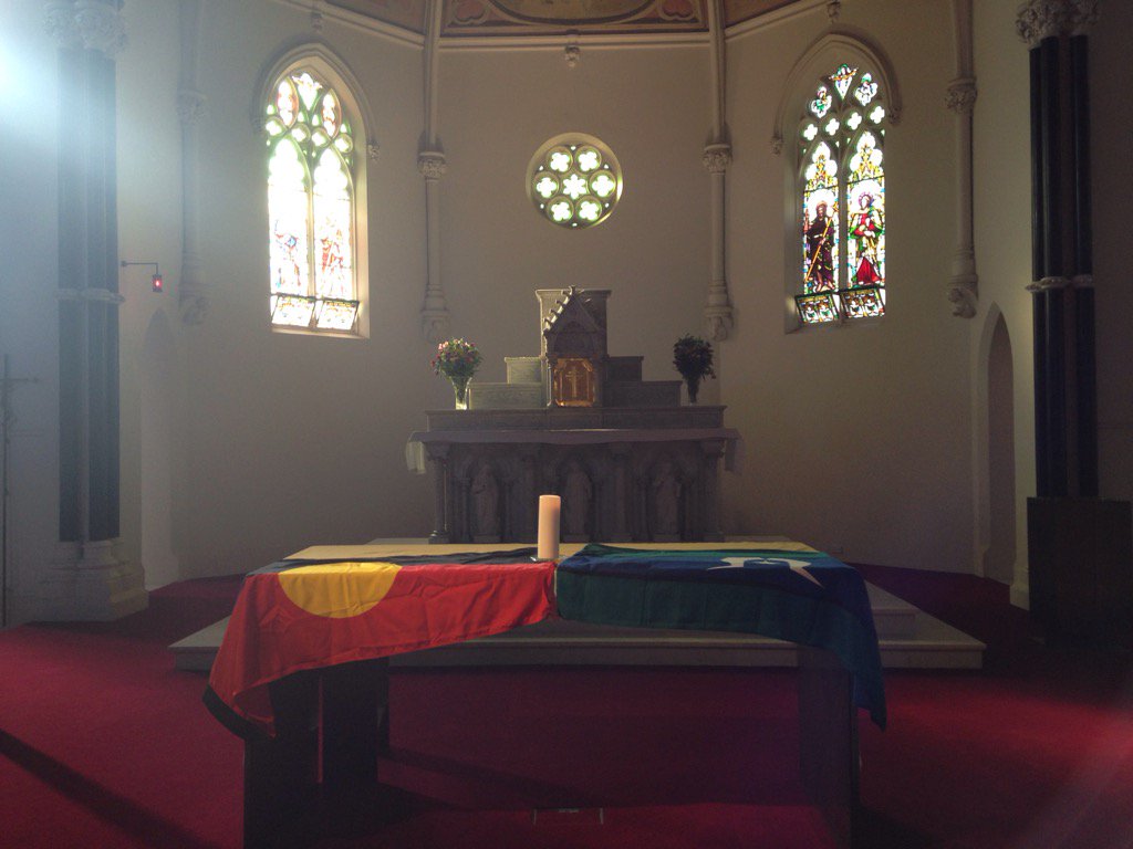 CathrynMurdoch's tweet photo. Abbotsford Convent Good Shepherd Chapel Mon-Fri 10-3pm #Reconciliation #Actsofpeace #Melbourne https://t.co/vOJTWfWiGu