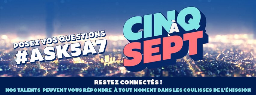Posez vos questions avec #ASK5A7,la bande vous répondra en vidéo tous les jours➡️tf1.fr/tf1/cinq-a-sep…