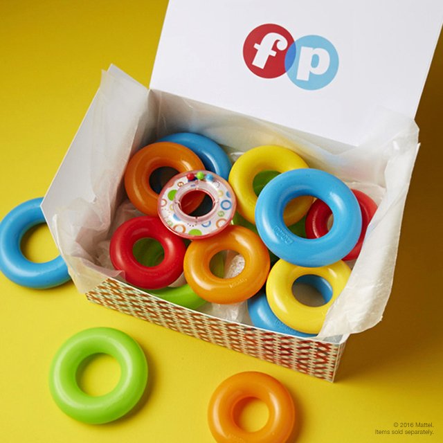 FisherPrice's tweet photo. #Donuts are our second favorite kind of sweet & colorful rings! 🍩 #NationalDonutDay #RockaStack https://t.co/eGfa1NzXP5