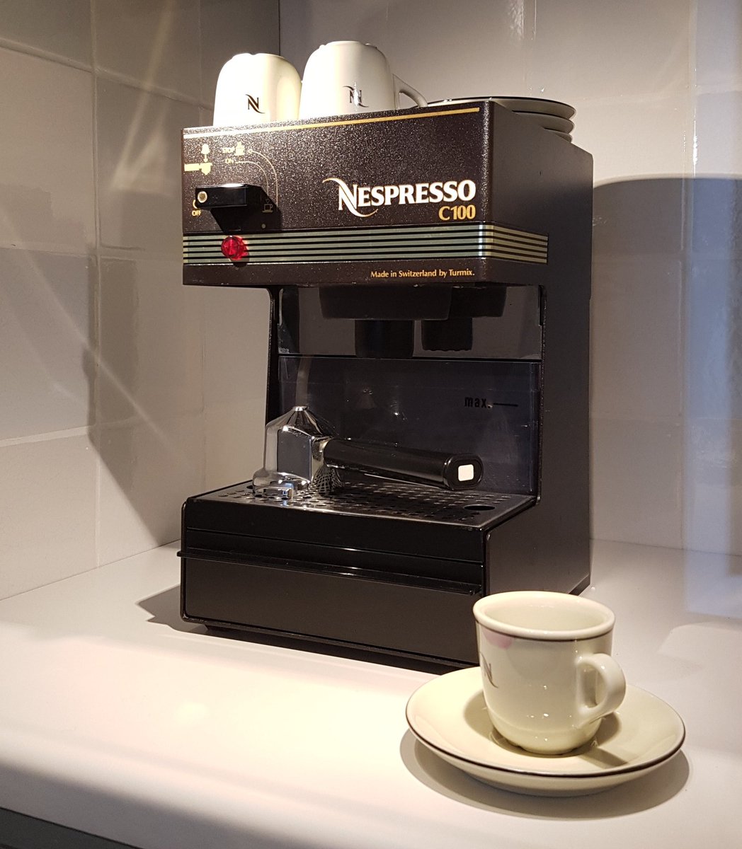 Baron Bakken voormalig nespresso 1986 bestellen expositie Narabar