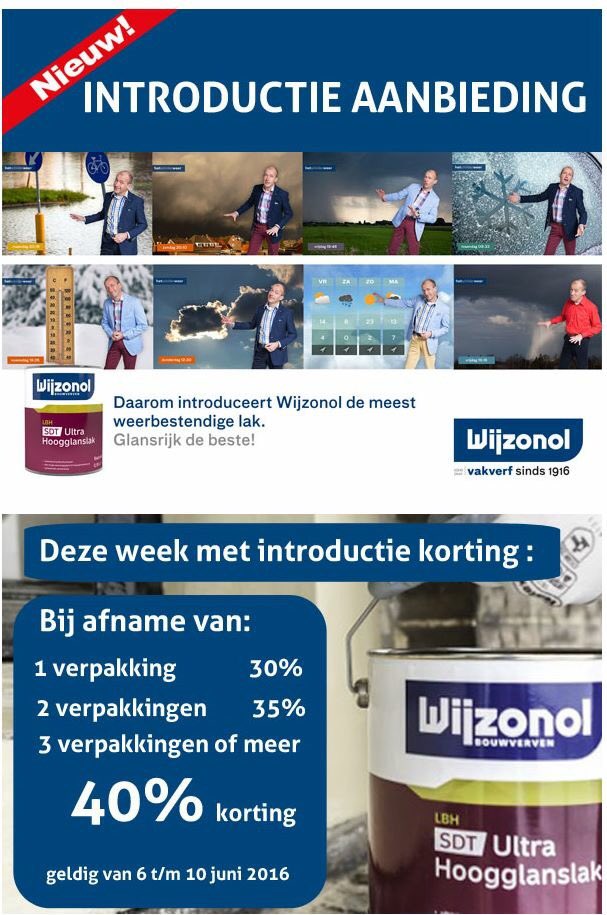 Maandag 6 tm vrijdag 12 juni de hele week LBH introductievoordeel !@Wijzonol